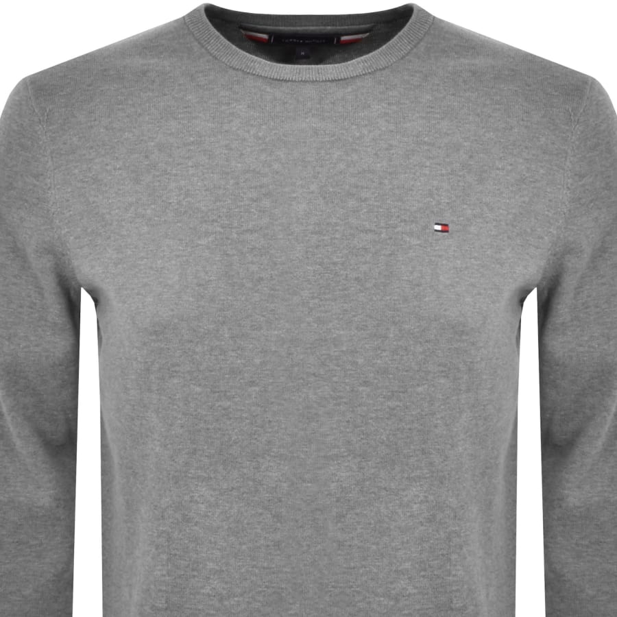 Tommy Hilfiger Essential Crew Neck Jumper Grey